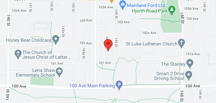 map of 10154 144A STREET